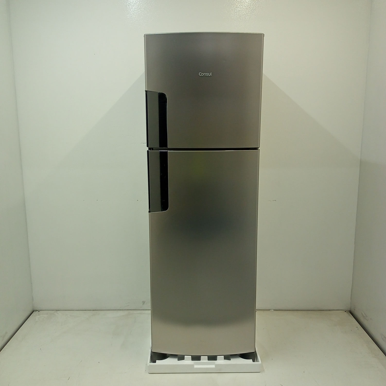 Geladeira Frost Free Duplex Consul 377 Litros Inox - Crm44mkas3_Wbom_Jg6368156 110V