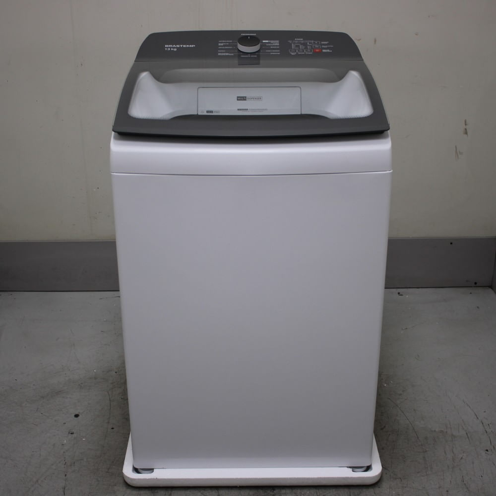 Máquina De Lavar Brastemp 13Kg Branca Com Ciclo Tira Manchas Advanced E Ciclo Antibolinha - Bwk13abas3_Wbom_Ch6605262 110V