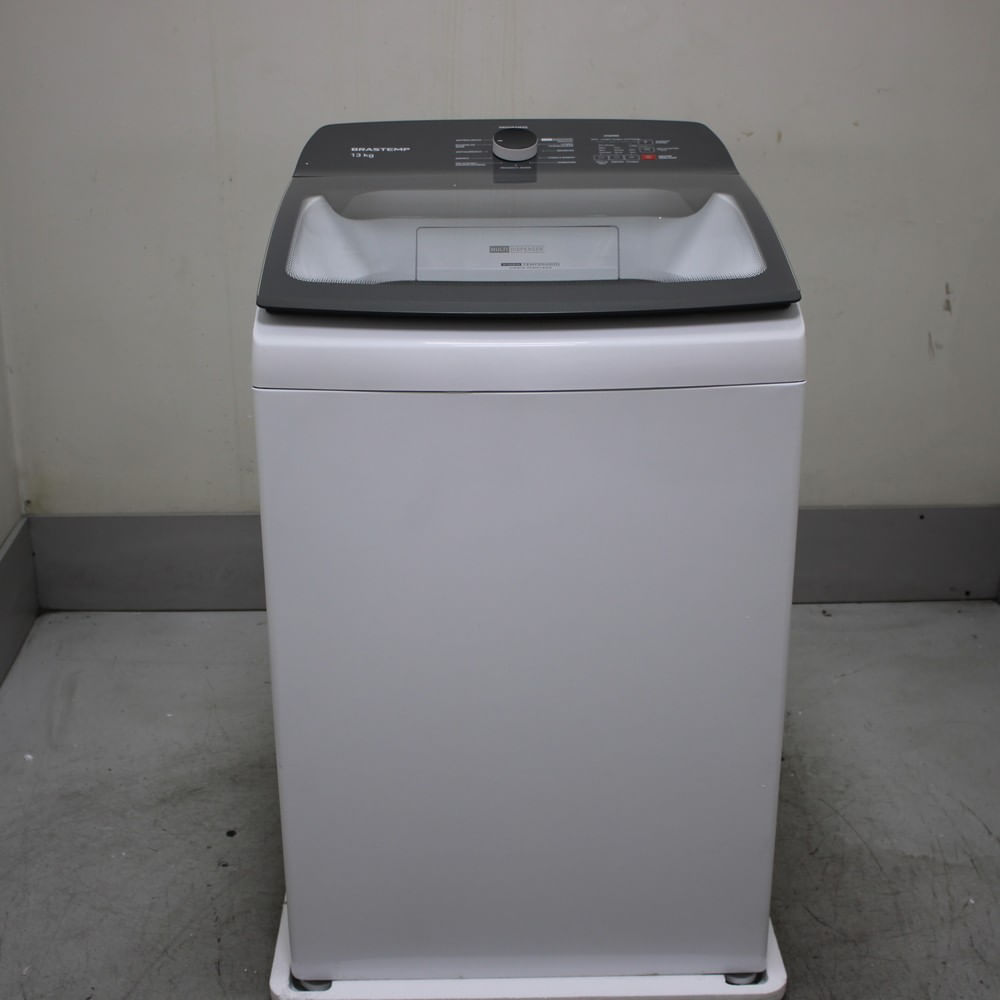 Máquina De Lavar Brastemp 13Kg Branca Com Ciclo Tira Manchas Advanced E Ciclo Antibolinha - Bwk13abas3_Wbom_Ch6612316 110V