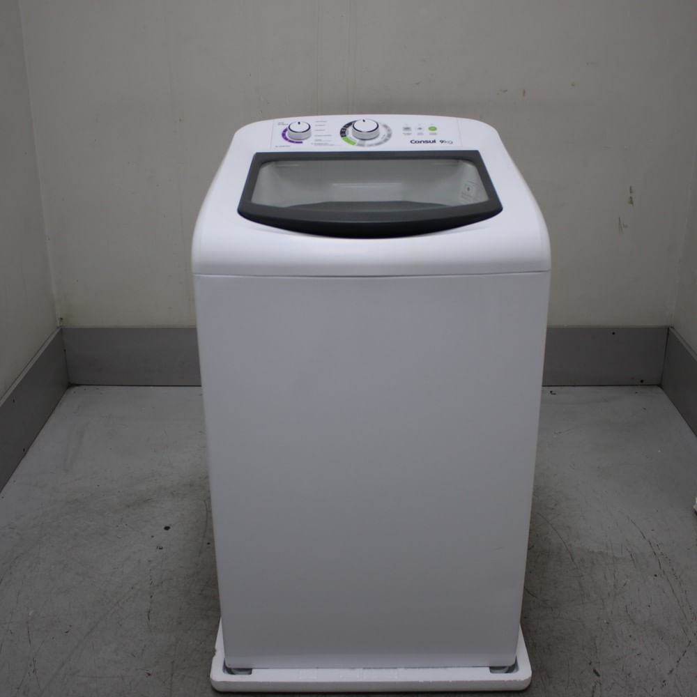 Máquina De Lavar Consul 9Kg Branca Com Dosagem Econômica E Ciclo Edredom - Cwb09bbas3_Wbom_Ch6615332 110V