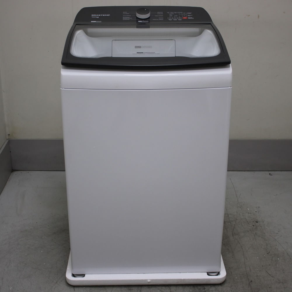 Máquina De Lavar Branca 14Kg Brastemp Com Smart Sensor E Lavagem Rápida - Bwj14abas3_Wbom_Ch6606406 110V