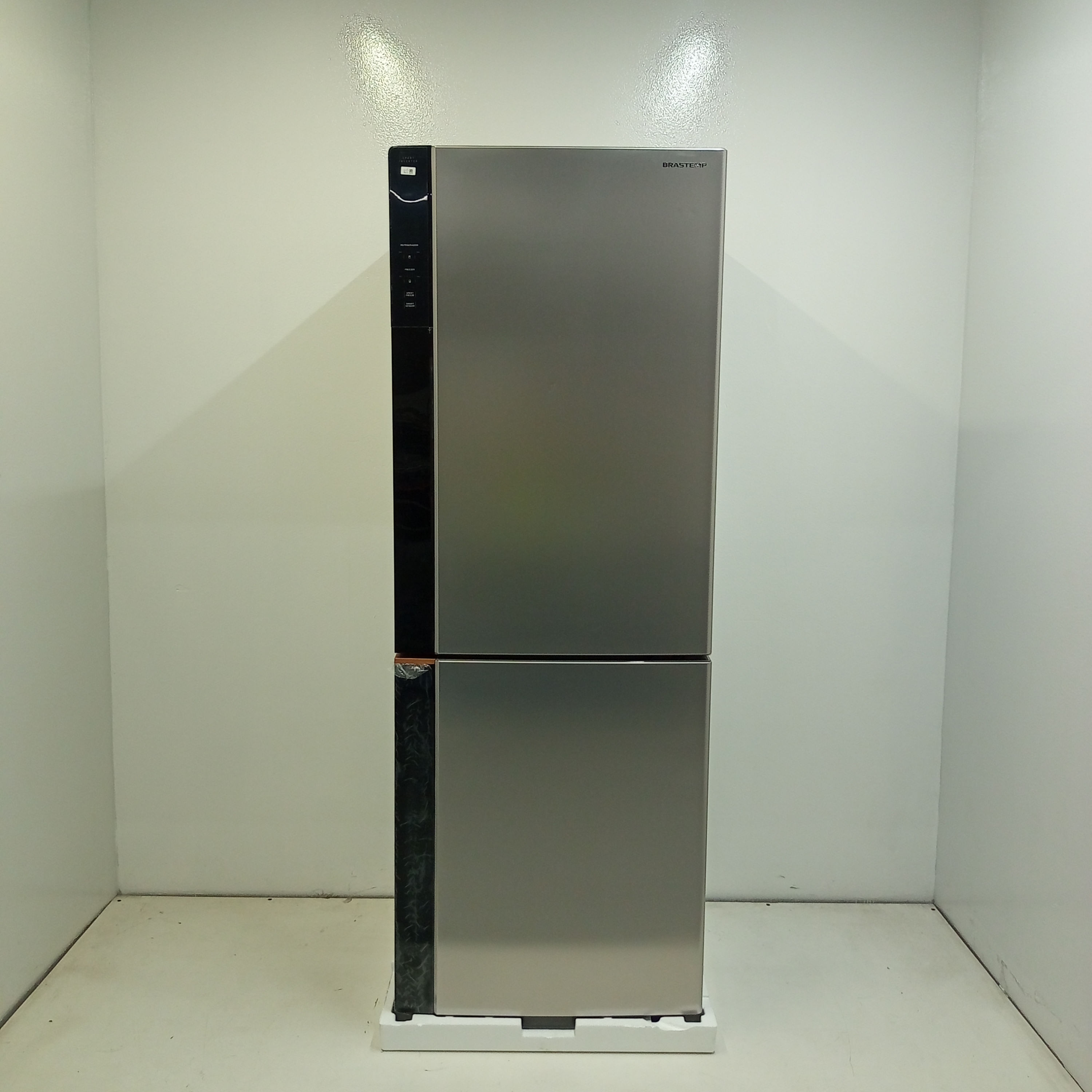 Geladeira Inteligente B= Smart Brastemp Frost Free Inverse 500 Litros Cor Inox - Bre66akxs3_Wbom_Jg6413538 Bivolt