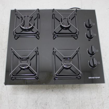 Cooktop Brastemp 4 Bocas a Gás com Grades de Ferro Aramado e Chama Simmer - BDD61BEUS2_WOTIMO_CH6797798 BIVOLT