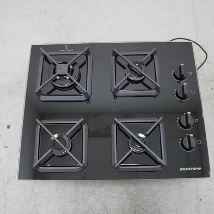 Cooktop Brastemp 4 Bocas a Gás, Grades de Ferro Fundido e Chamas Especiais - BDS62AEUS2_WOTIMO_CH6038795 BIVOLT