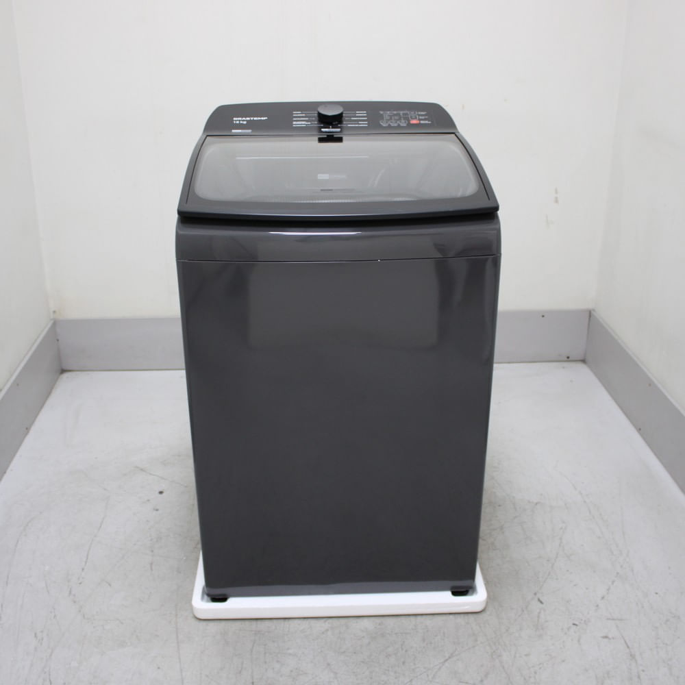 Máquina De Lavar Brastemp 16Kg Cinza Platinum Com Ciclo Tira Manchas Advanced E Smart Sensor - Bwf16a9as1_Wexcele_Ch6653905 110V
