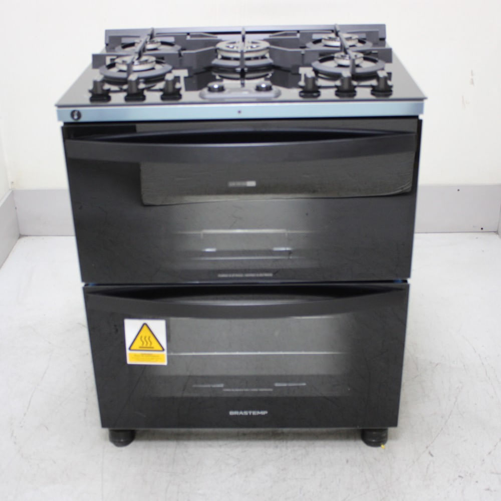 Fogão Duplo Forno Brastemp Com Tecnologia Air Fryer Pro - Bfd5laens2_Wotimo_Ch6803561 110V