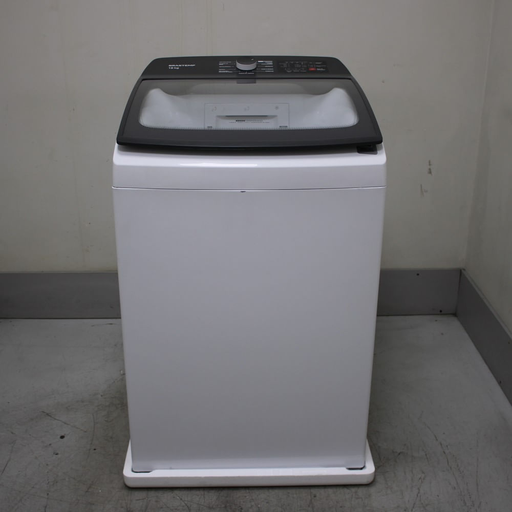Máquina De Lavar Brastemp 18Kg Branca Com Ciclo Tira Manchas Advanced E Ciclo Antibolinhas - Bwf18abas2_Wotimo_Ch6653902 110V