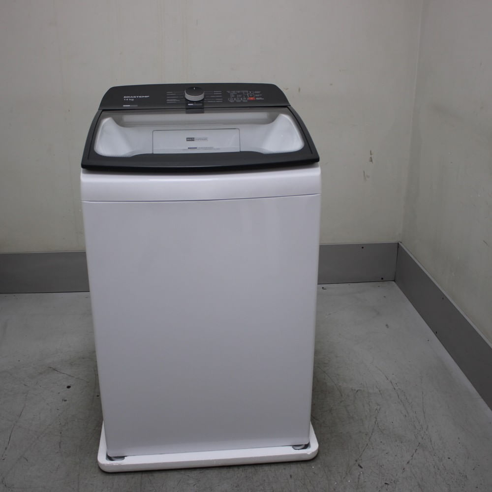 Máquina De Lavar Branca 14Kg Brastemp Com Smart Sensor E Lavagem Rápida - Bwj14abbs2_Wotimo_Ch6688346 220V