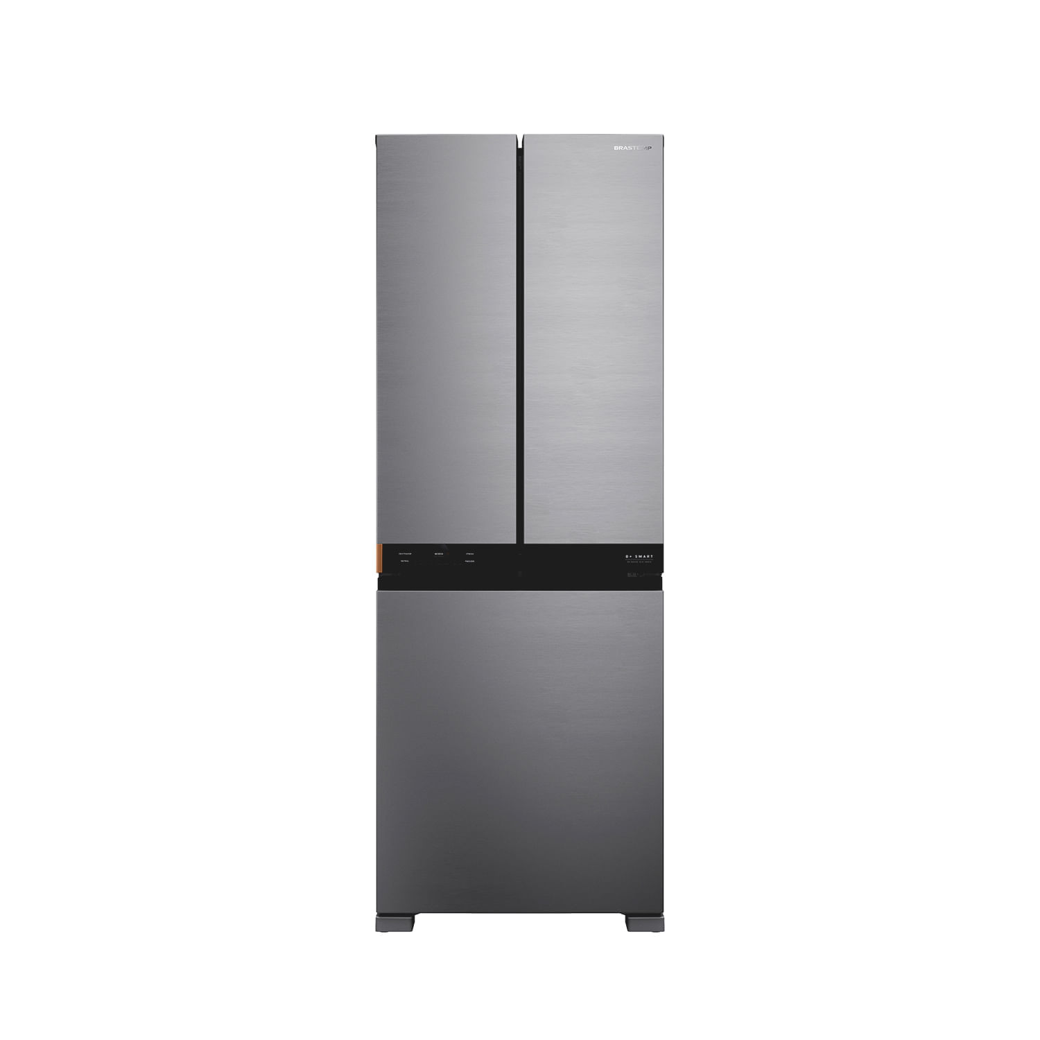 Geladeira Inteligente B= Smart Frost Free 3 Portas French Door 486 Litros Inox Brastemp - Bro78ak Bivolt