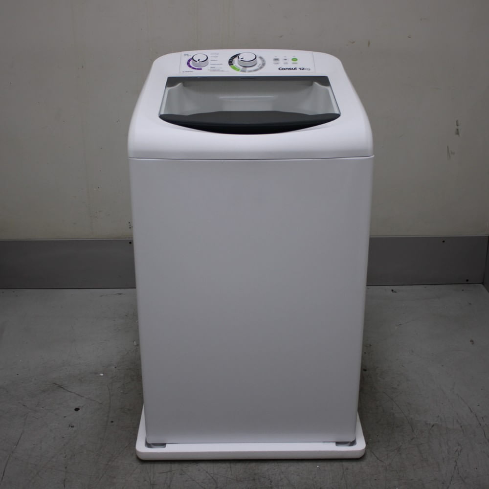 Máquina De Lavar Consul 12Kg Branca Com Dosagem Econômica E Ciclo Edredom - Cwh12bbbs3_Wbom_Ch6690249 220V