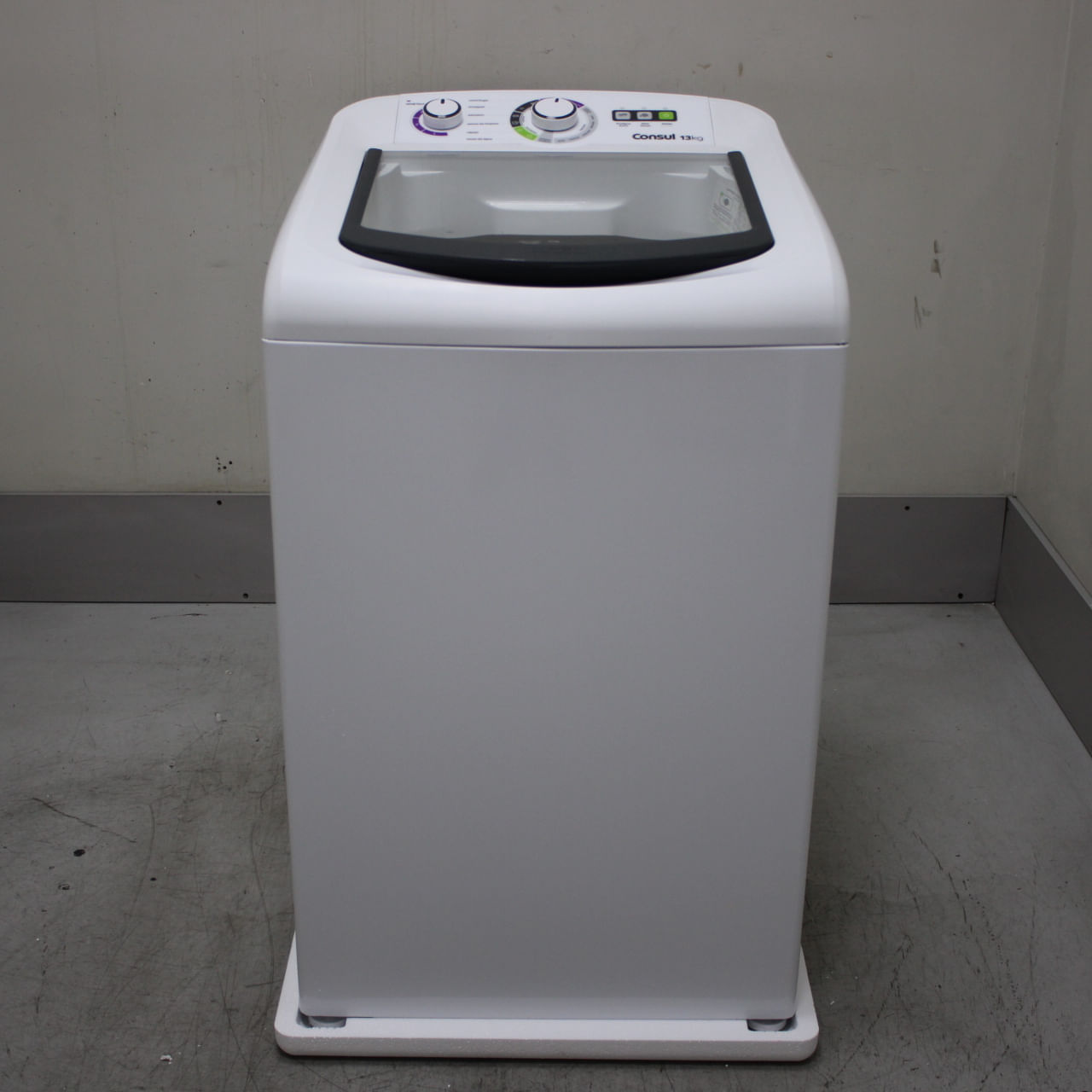 Máquina De Lavar 13Kg Branca Consul Com Dosagem Econômica - Cwh13abbs1_Wexcele_Ci6746603 220V