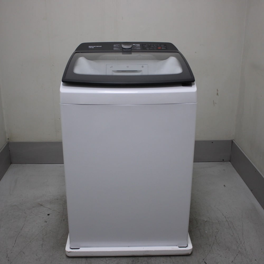 Máquina De Lavar Brastemp 18Kg Branca Com Ciclo Tira Manchas Advanced E Ciclo Antibolinhas - Bwf18abas3_Wbom_Ci6736018 110V