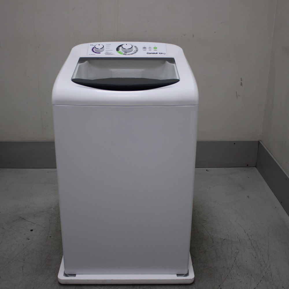 Máquina De Lavar Consul 12Kg Branca Com Dosagem Econômica E Ciclo Edredom - Cwh12bbbs3_Wbom_Ch6683055 220V