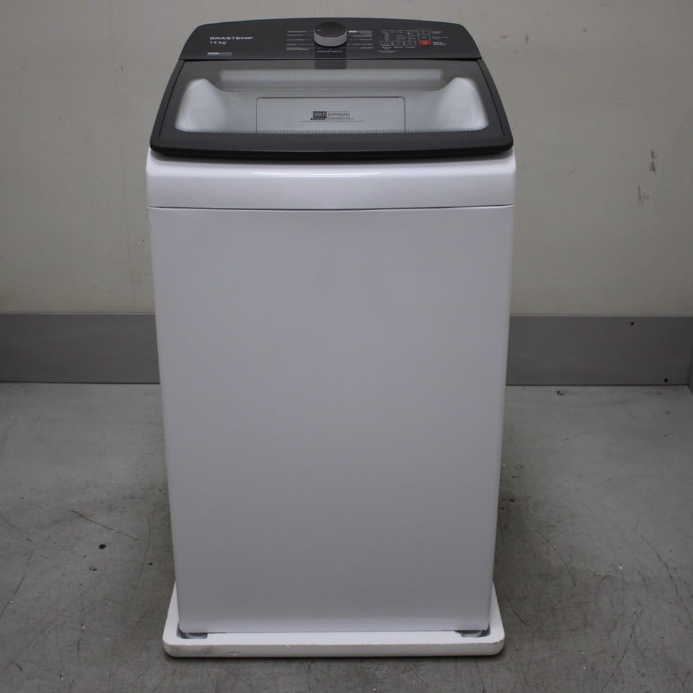 Máquina De Lavar 14Kg Brastemp Branca Com Smart Sensor E Design Compacto - Bwf14abbs2_Wotimo_Ci6754182 220V