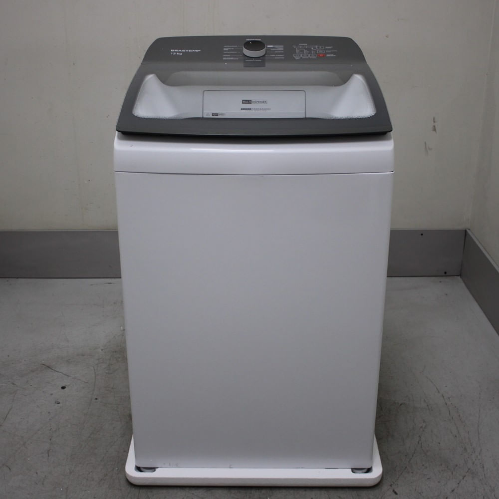 Máquina De Lavar Brastemp 13Kg Branca Com Ciclo Tira Manchas Advanced E Ciclo Antibolinha - Bwk13abbs3_Wbom_Ci6754178 220V