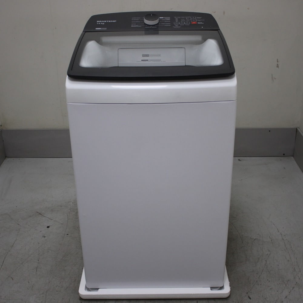 Máquina De Lavar 14Kg Brastemp Branca Com Smart Sensor E Design Compacto - Bwf14abbs2_Wotimo_Ci6753315 220V