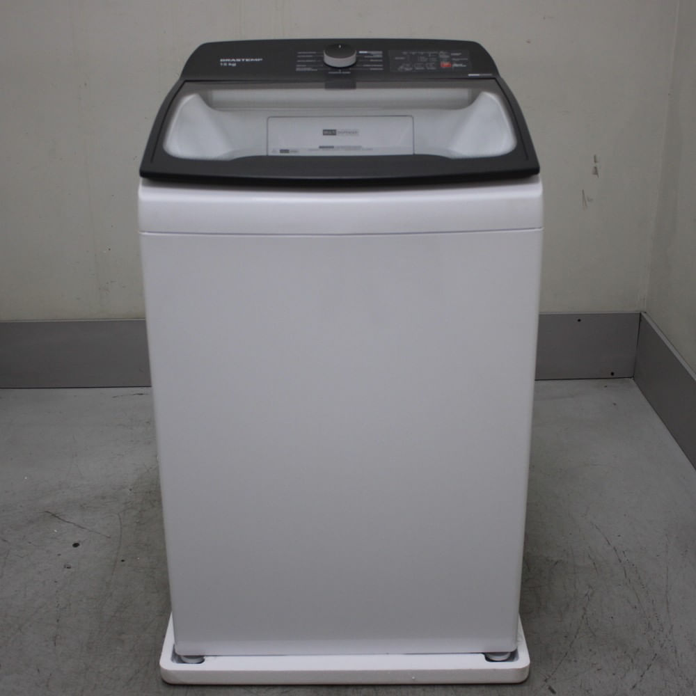 Máquina De Lavar Brastemp 15Kg Branca Com Ciclo Tira Manchas Advanced E Smart Sensor - Bwf15abbs3_Wbom_Ci6747744 220V