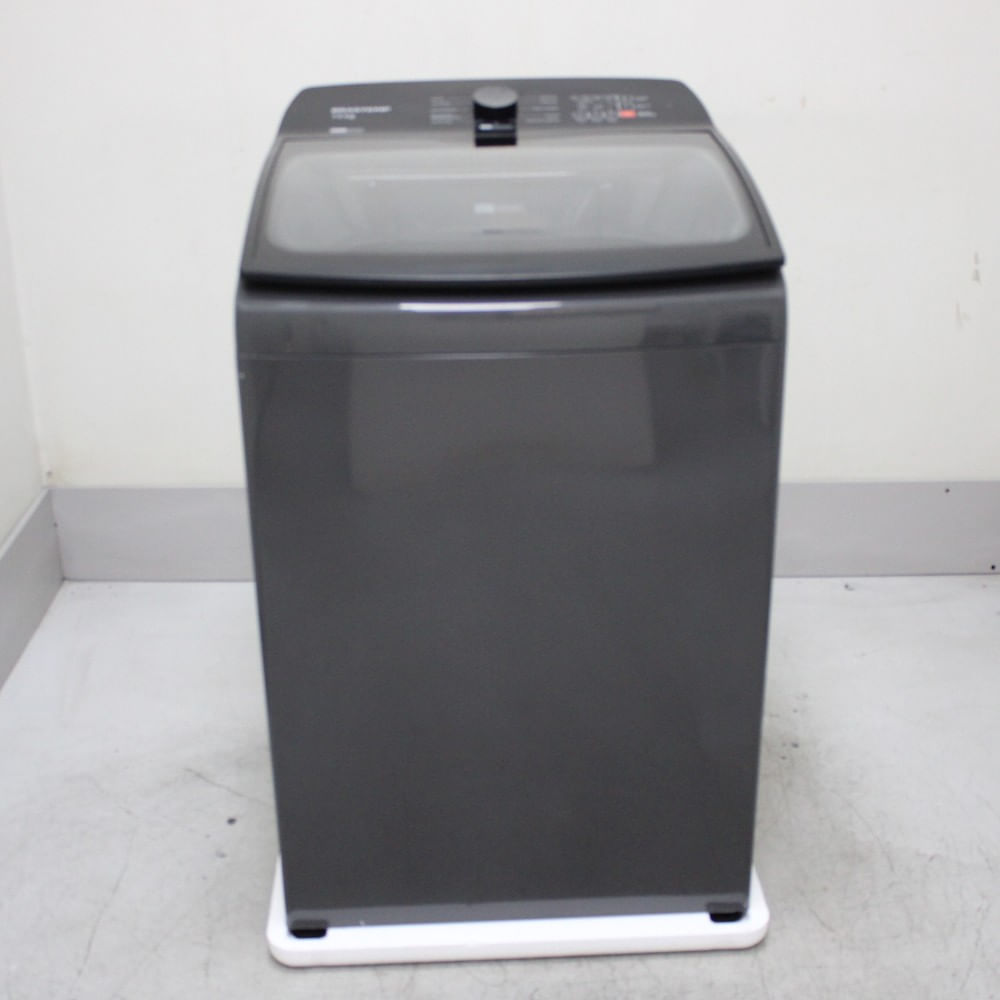Máquina De Lavar Cinza Platinum Brastemp 14Kg Com Smart Sensor E Função Reduzir Tempo - Bwj14a9bs2_Wotimo_Ci6747375 220V