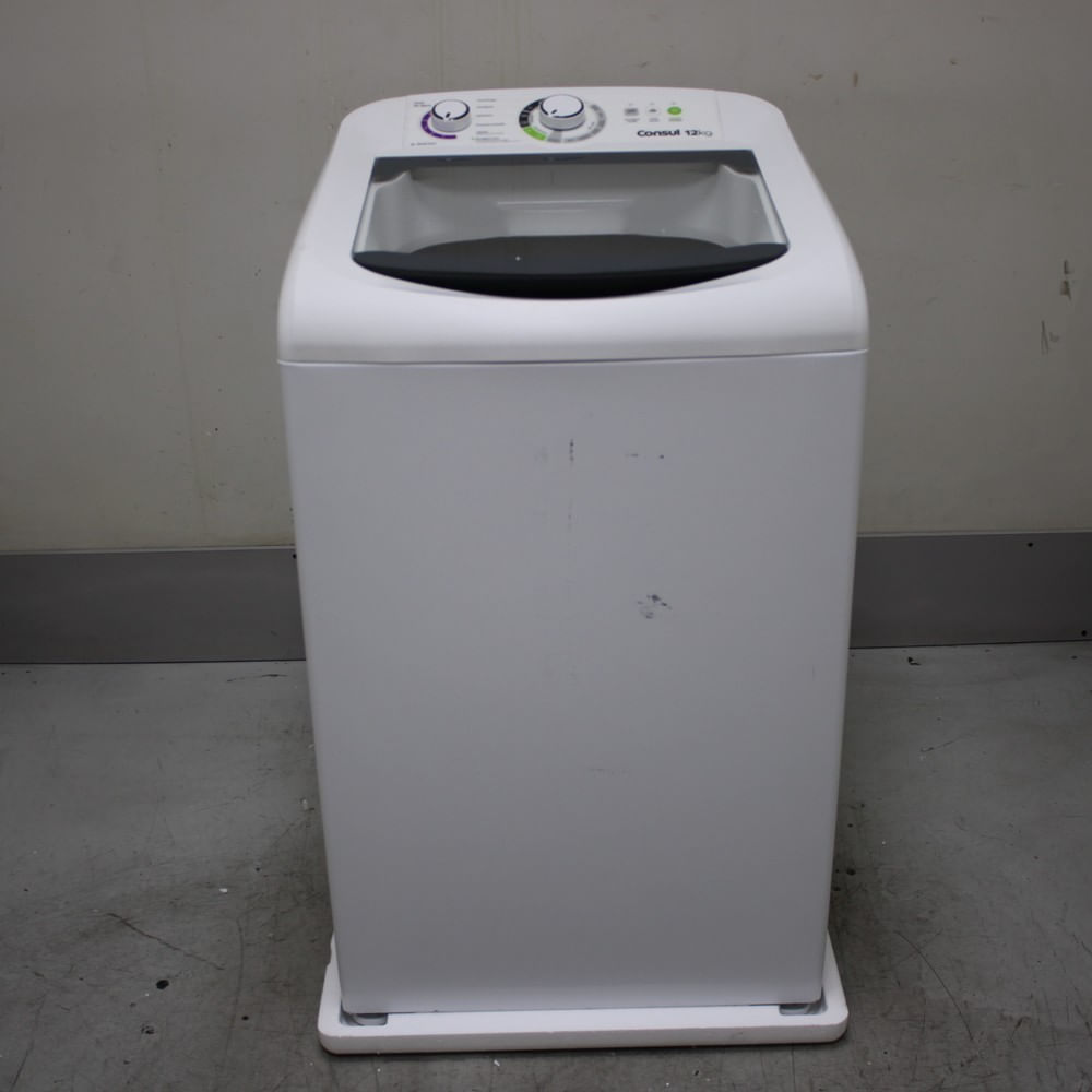 Máquina De Lavar Consul 12Kg Branca Com Dosagem Econômica E Ciclo Edredom - Cwh12bbbs3_Wbom_Ch6690250 220V