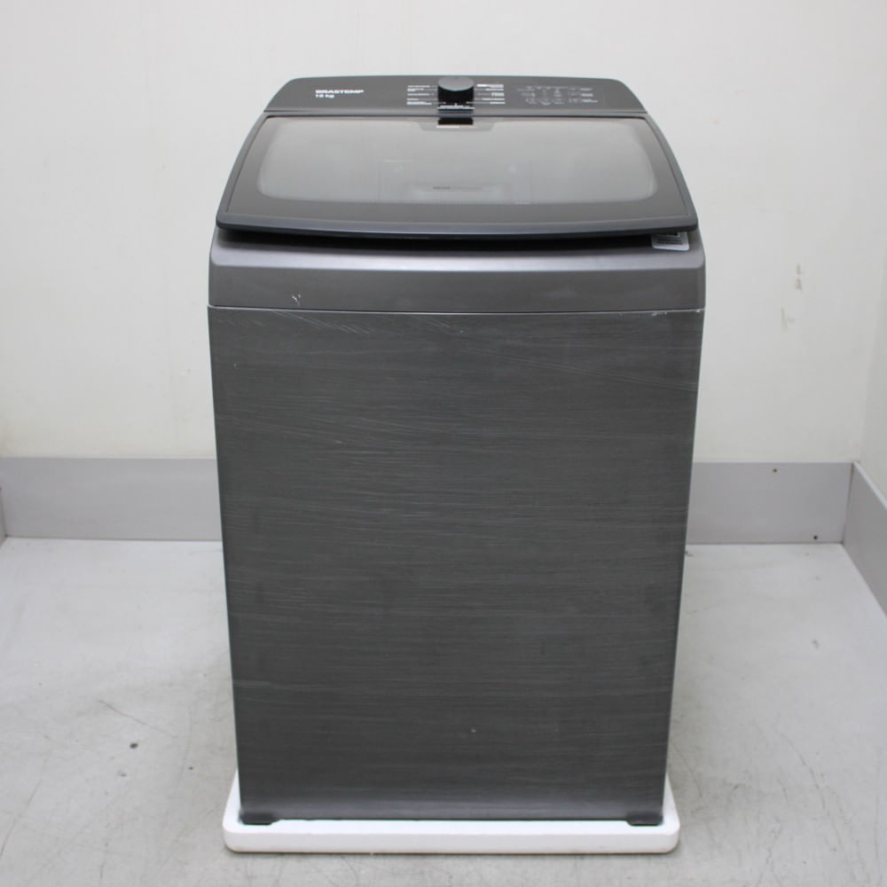 Máquina De Lavar Brastemp 16Kg Titânio Com Tecnologia Double Wash E Ciclo Tira Manchas Advanced - Bwd16a9bs2_Wotimo_Ch6696623 220V