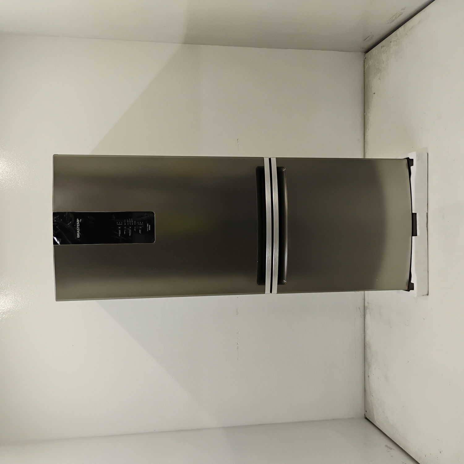 Geladeira Brastemp Frost Free Inverse 443 Litros Cor Inox Com Turbo Ice - Bre57akbs3_Wbom_Jh6693167 220V
