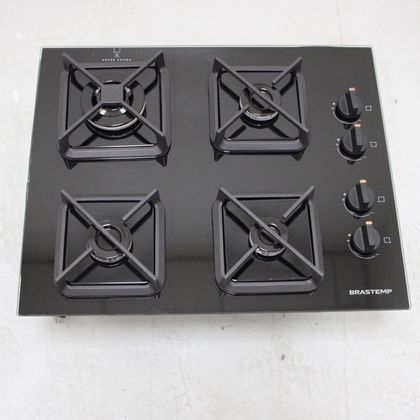 Cooktop Brastemp 4 Bocas a Gás, Grades de Ferro Fundido e Chamas Especiais - BDS62AEUS2_WOTIMO_CJ6375302 BIVOLT