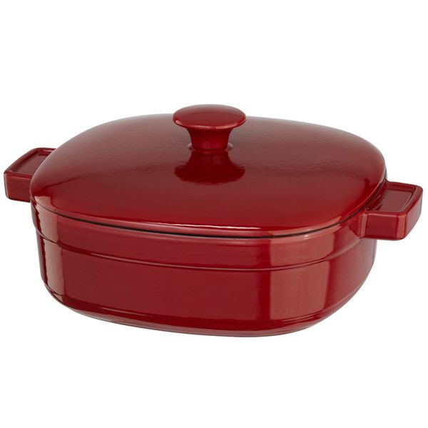 Caçarola ferro fundido Streamline - 3,8L Empire Red KitchenAid KitchenAid