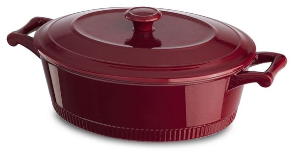 Caçarola ferro fundido Tradicional - 5,7L Empire Red KitchenAid KitchenAid