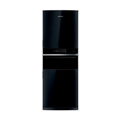 Geladeira/refrigerador 419 Litros 3 Portas Preto Control Pro - Brastemp - 110v - Bry59aeana