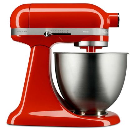 Batedeira Stand Mixer KitchenAid Artisan Mini Hot Sauce - Outlet - KEA25AH Menor preço em Batedeira Stand Mixer KitchenAid Artisan Mini Hot Sauce - Outlet - KEA25AH