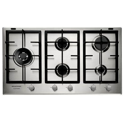 Brastemp_Cooktop_BDK90DR_Imagem_Frontal Brastemp_Cooktop_BDK90DR_Imagem_Frontal