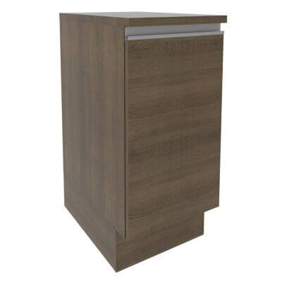 Balcão Madesa Glamy 35 Cm 1 Porta - Rustic Rustic Marrom