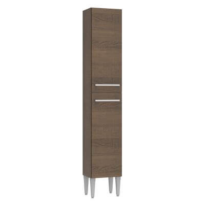 Paneleiro Madesa Emilly 2 Portas Rustic Marrom