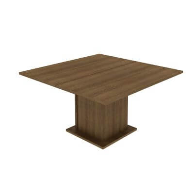 Mesa Madesa Quadrada Tampo De Madeira 5286A Rustic