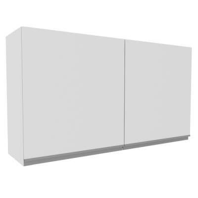 Armário Aéreo Madesa Acordes Glamy 100% Mdf 120 Cm 2 Portas Branco Branco