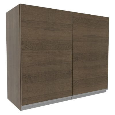 Armário Aéreo Madesa Glamy 80 Cm 2 Portas - Rustic Rustic Marrom