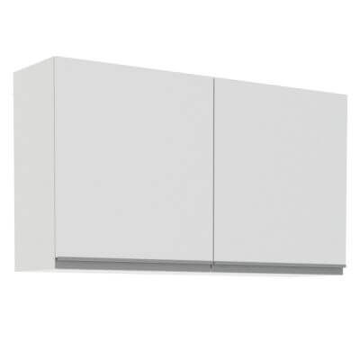 Aéreo Madesa Glamy 2 Portas 120cm Branco