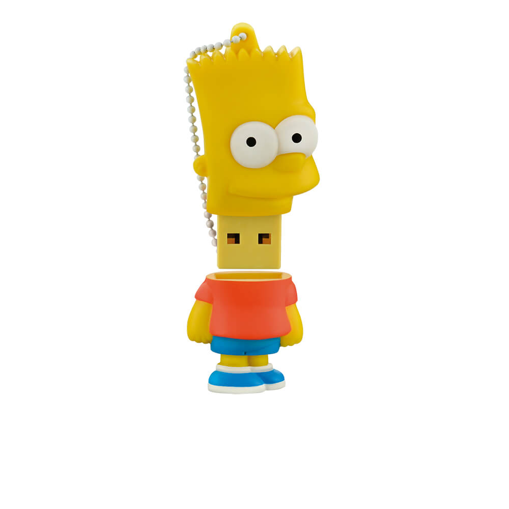 Pen Drive Bart Simpsons 8Gb Usb Leitura 10Mb/S E Gravação 3Mb/S Multilaser - Pd071 Multilaser