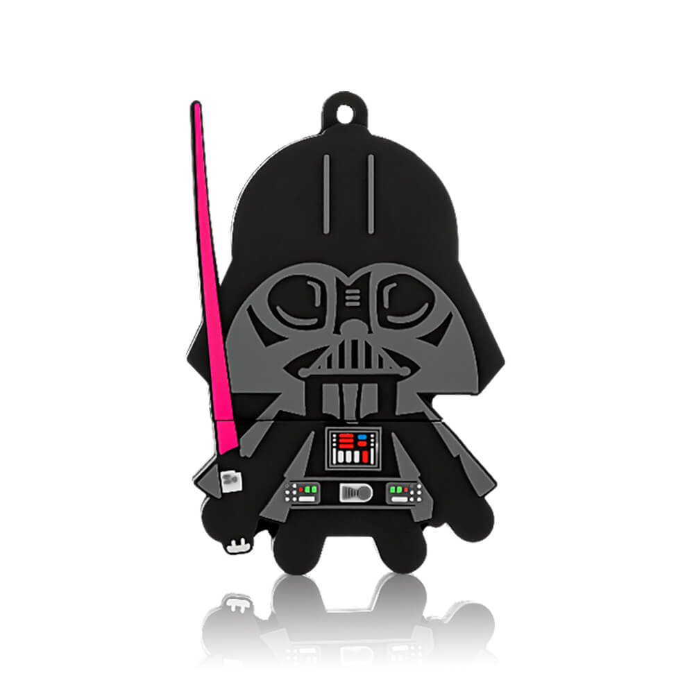 Pen Drive Darth Vader 8Gb Usb Leitura 10Mb/S E Gravação 3Mb/S Multilaser - Pd035