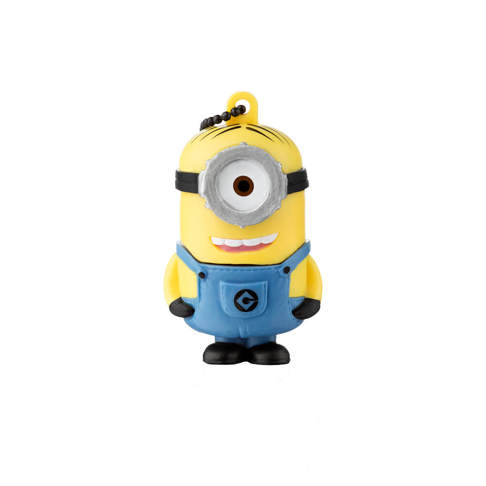 Pen Drive Minions Stuart 8Gb Usb Leitura 10Mb/S E Gravação 3Mb/S Multilaser - Pd097 Multilaser