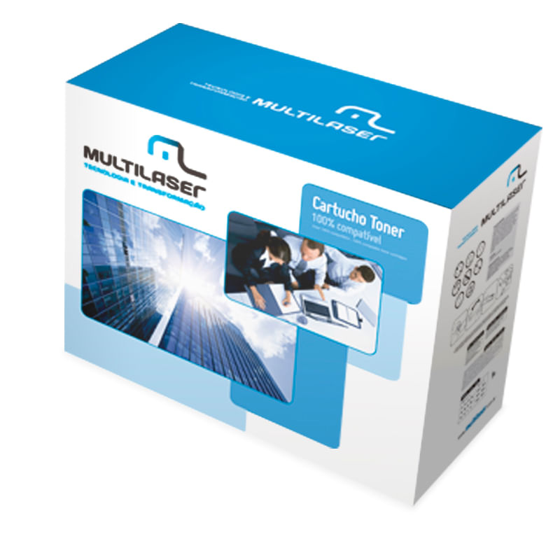 Cartucho Toner Multilaser Compatível C/ Hp Cf283a Preto - Ct283