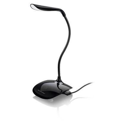 4. Luminária Led Usb 3 Níveis De Luz Preta AC272 - Multilaser