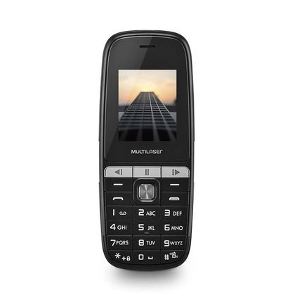 1. Celular Up Play Dual Chip MP3 com Câmera Preto – Multilaser