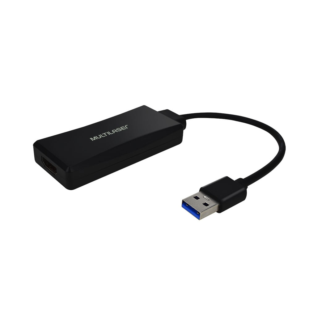 Cabo Conversor Usb Macho X Hdmi Fêmea Multilaser - Wi347 Multilaser