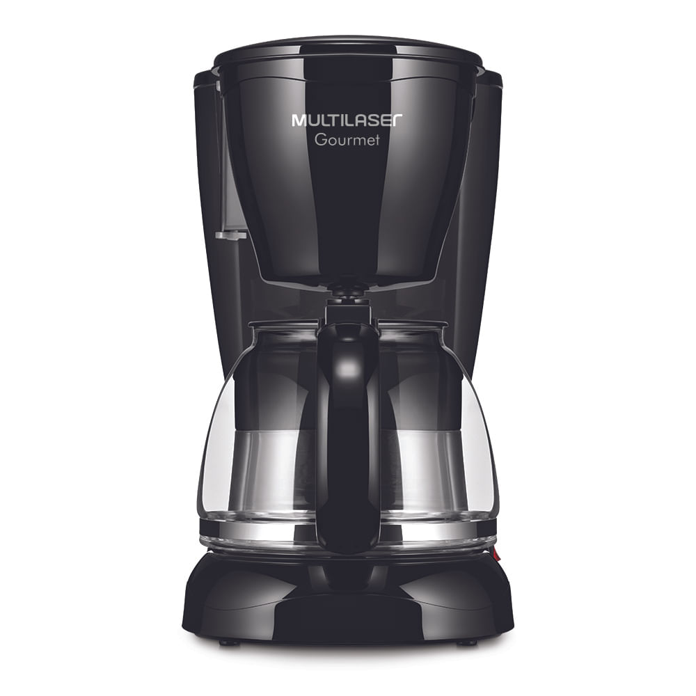 Cafeteira Multilaser Elétrica Gourmet 30 Xicaras 200W Preta - Be03 Preto