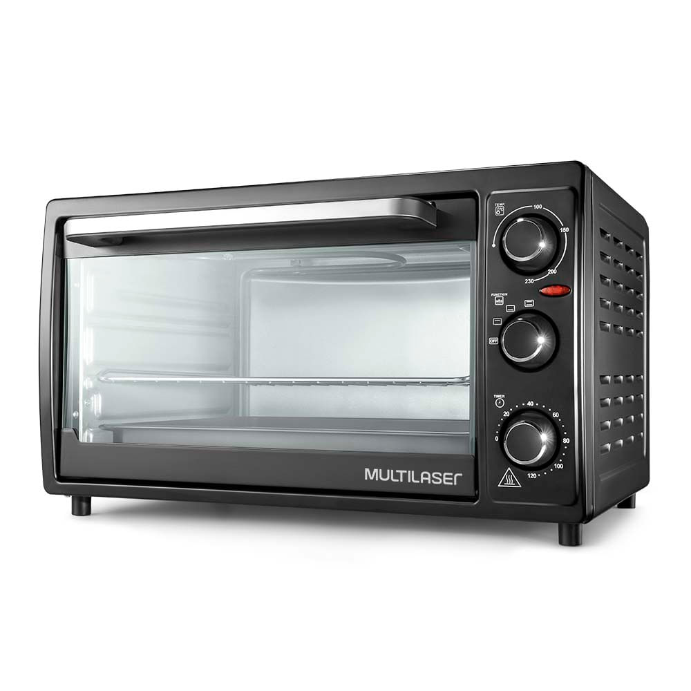 Forno Elétrico Multilaser 1500W 46 Litros Temporizador Preto- Ce025