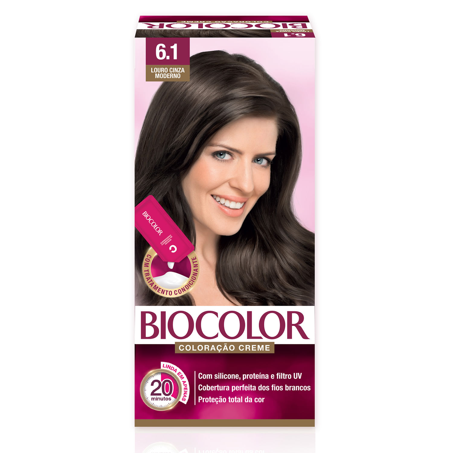 Tintura/Coloração Biocolor Mini Kit Louro Escuro 6.1