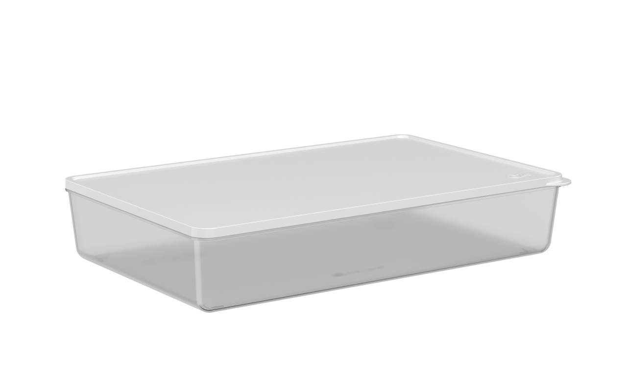 Pote 2,6L Natural Basic Coza 30,8 X 19,3 X 5,9 Cm Natural Coza