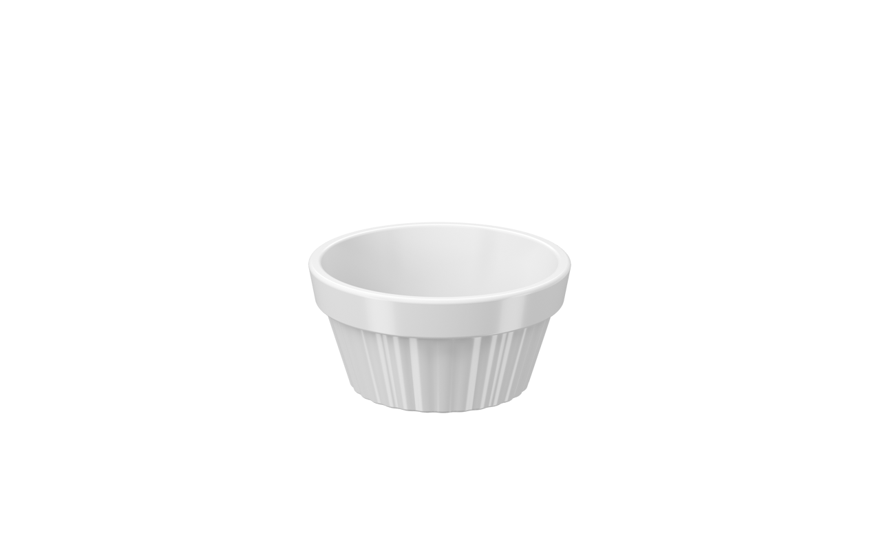 Ramekin 60ml Branco Uno Coza 6,8 X 3,4 Cm Branco
