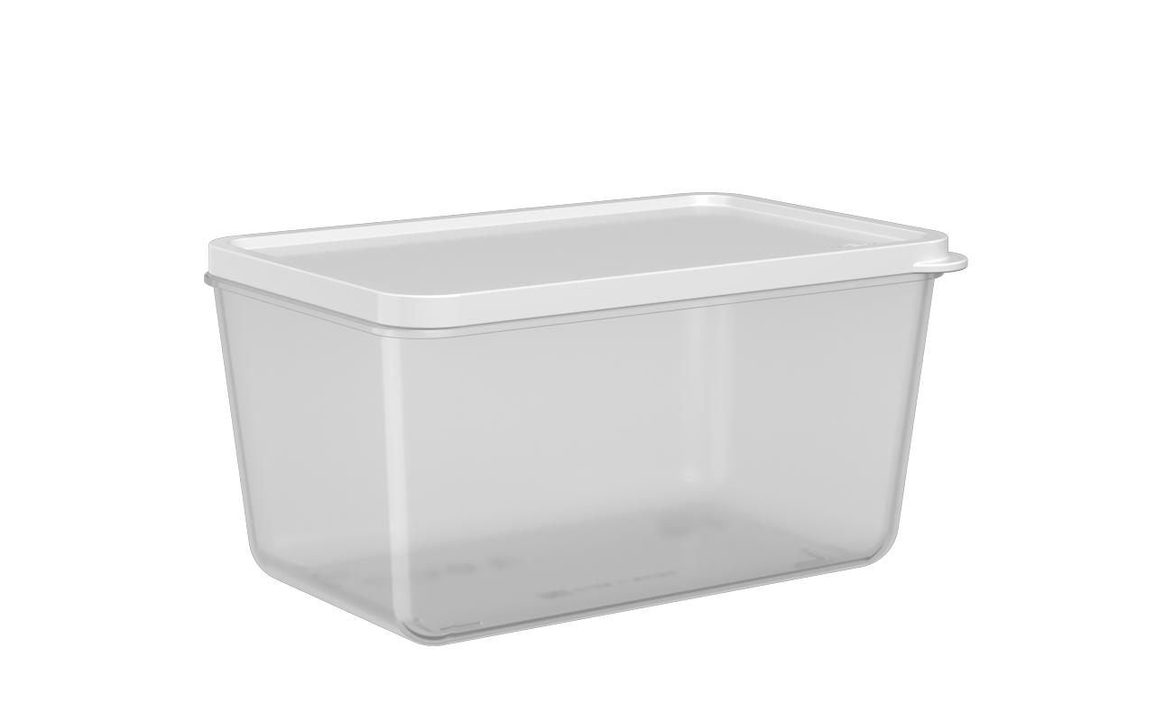 Pote 600ml Natural Basic Coza 14 X 9,3 X 7,4 Cm - 600ml Coza